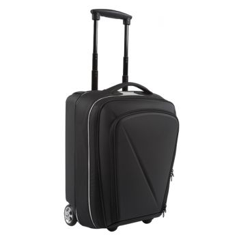 Semi-rigid front cargo travel bag
