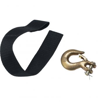 Hook with Safety Latch & Strap Kit